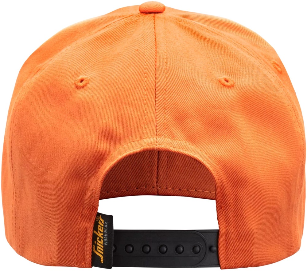 SnickersWorkwearAllroundWorkBaumwoll-Kappe9079Worange-Schw