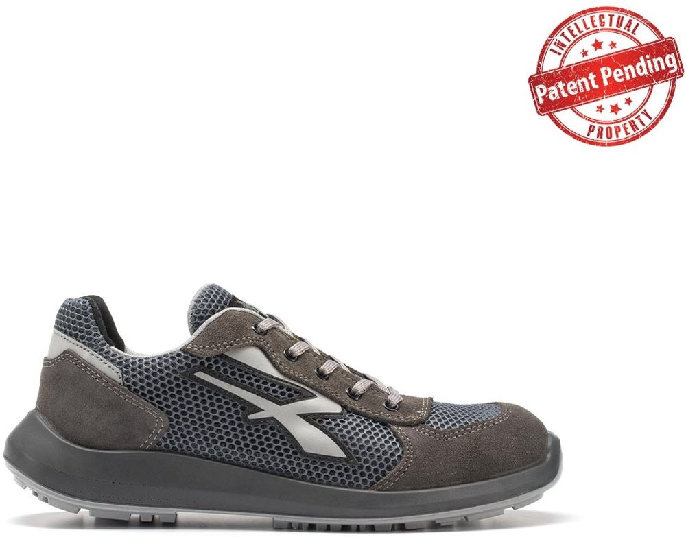 U-PowerSicherheitsschuheHalbschuheDracoEsdS1PSrcRU20046Grau-35