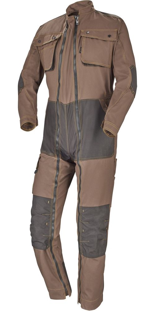 CepovettOverall2ReissverschlsseCraftWorker9J519883BrownBlack-XS