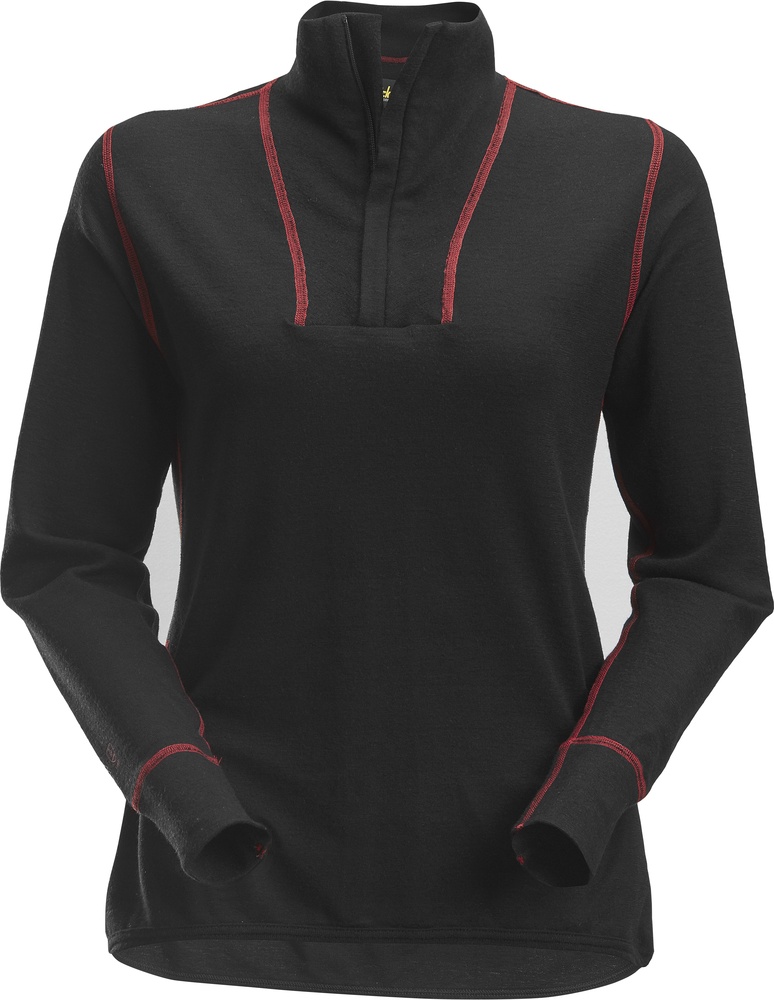 SnickersWorkwearProtecWorkWoll-Shirt9476Schwarz-XS