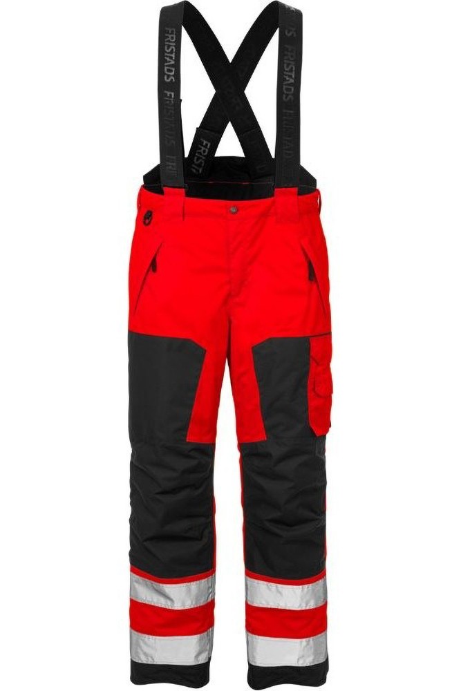 FristadsWarnschutz-HoseHighVisAirtechWinterhoseKl22035GTTWarnschutz-RotSchwarz-XXL