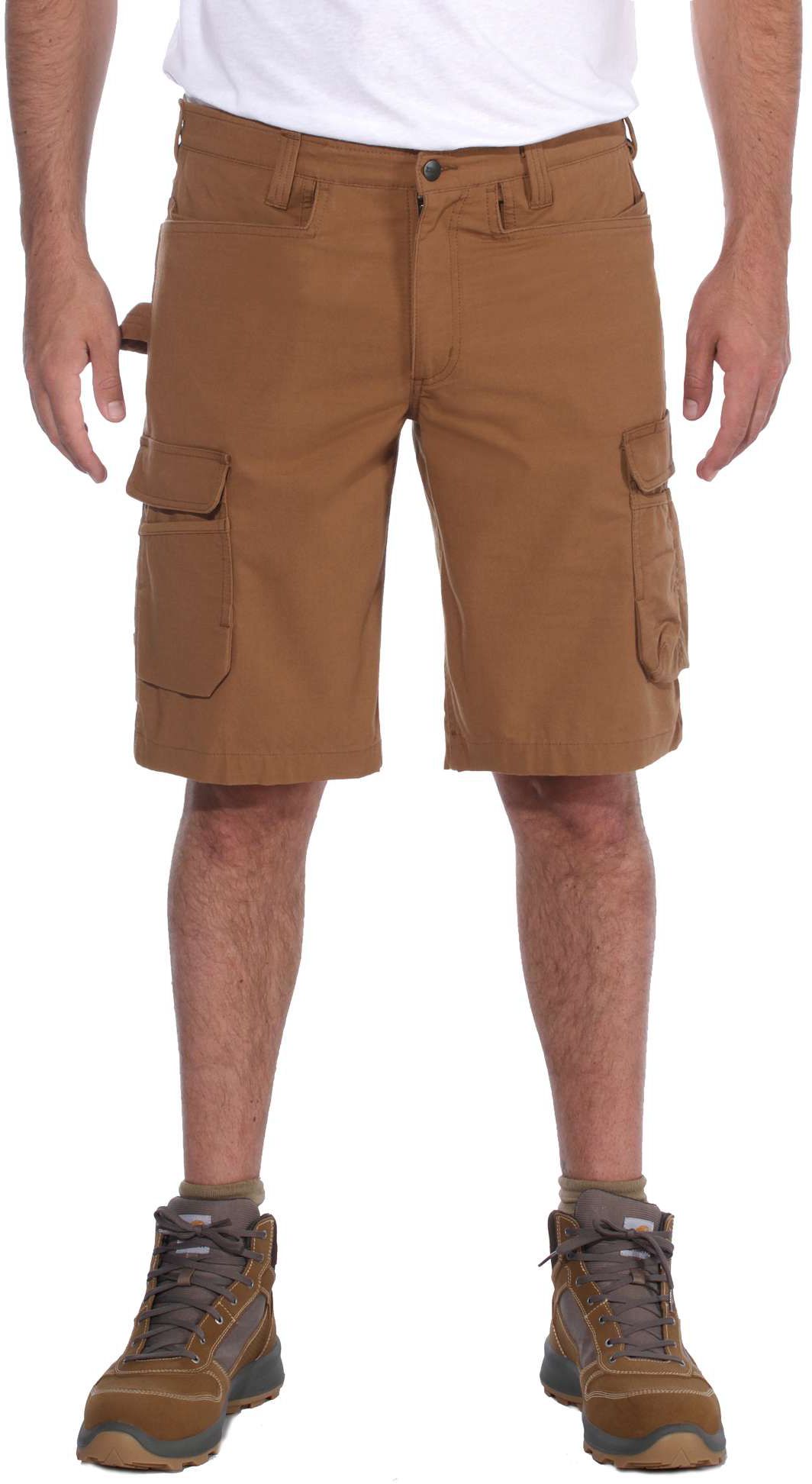 CarharttHerrenShortsSteelMultipocketShortCarharttBrown
