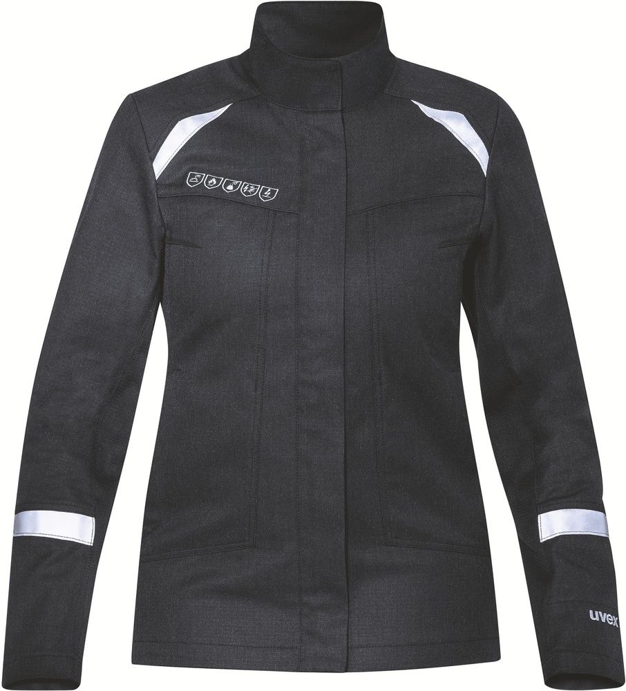 UvexDamenArbeitsjackeSuxxeedMultifunction70346SchwarzGraphit-XS