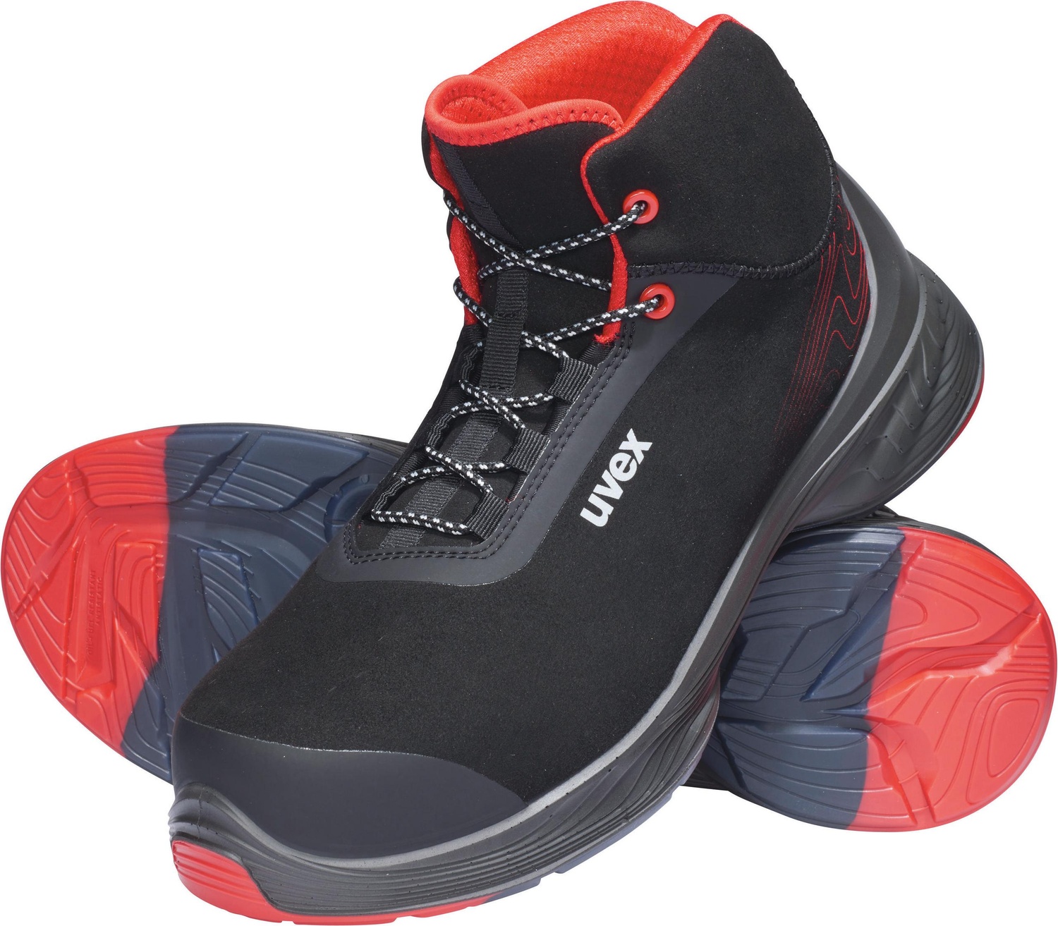 Uvex1G2StiefelS368392SchwarzRot68392