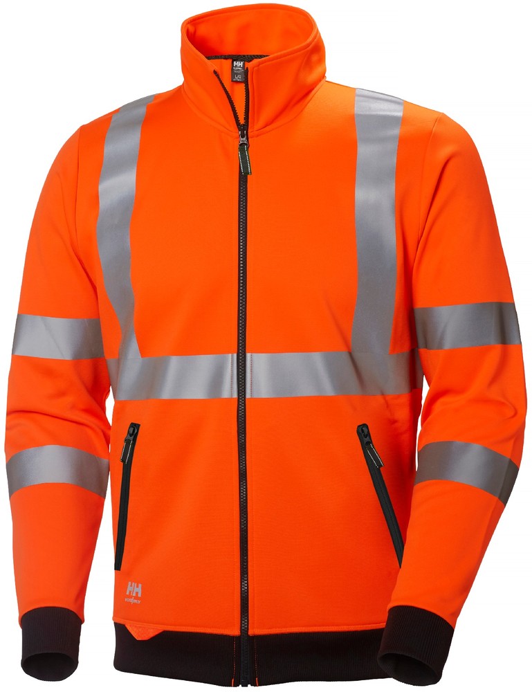 HellyHansenAddvisZipSweatshirtOrange-5XL
