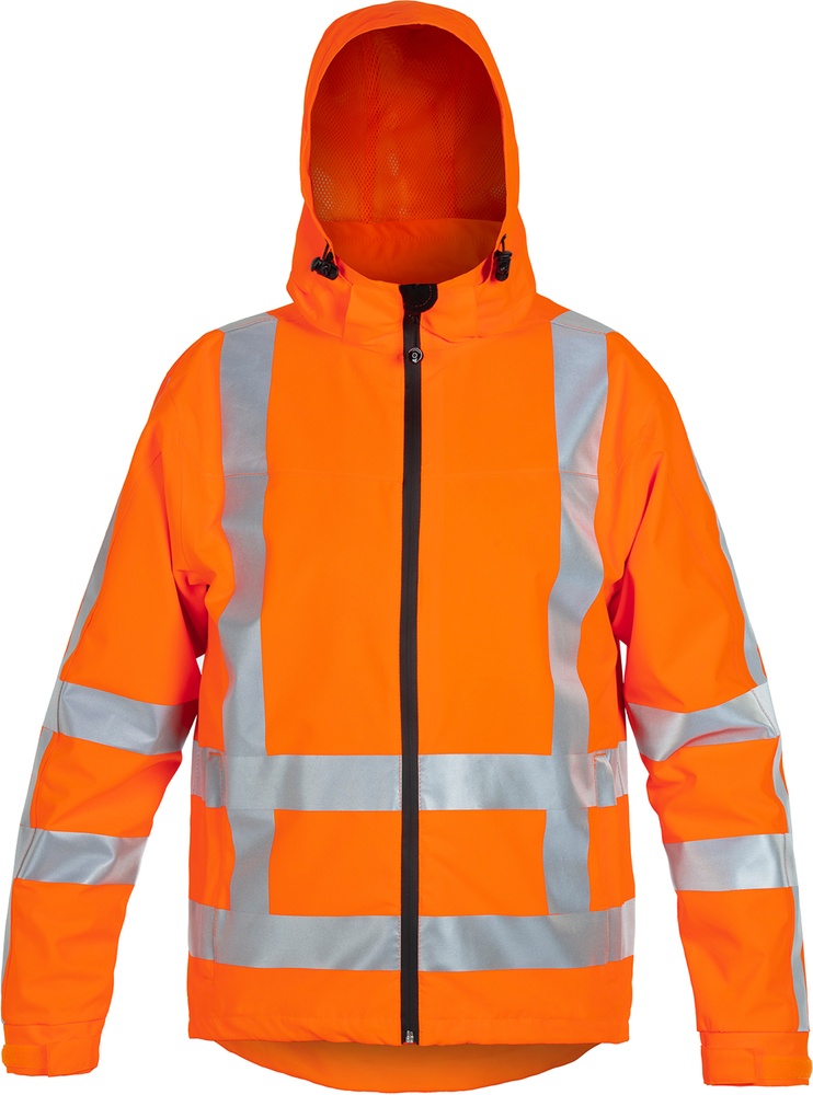 HydrowearArbeitsjackeWarnschutz-regenjackeBostonNeonorange-3XL