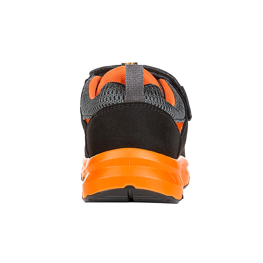 RUNNEXS1P-ESD-SicherheitsklettsandaleFlexStarSchwarzOrange-36