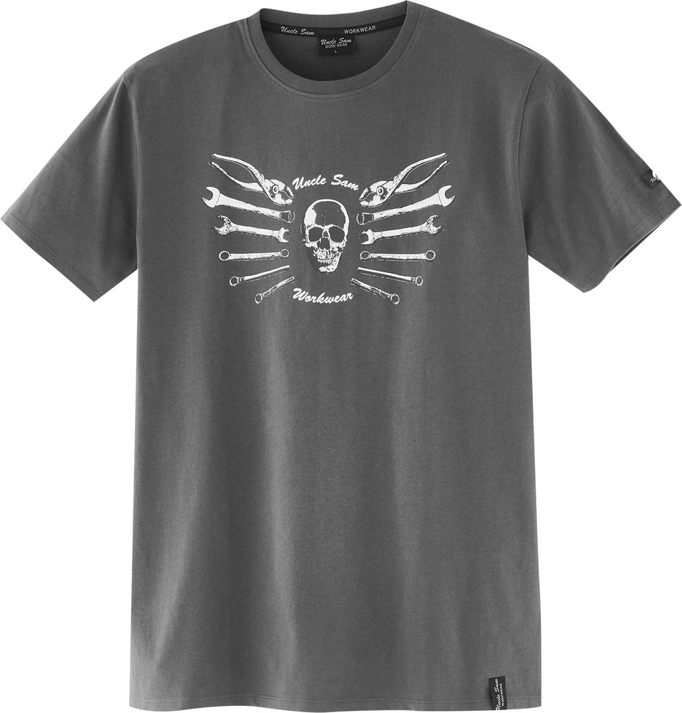 UncleSamT-ShirtDunkelgrau