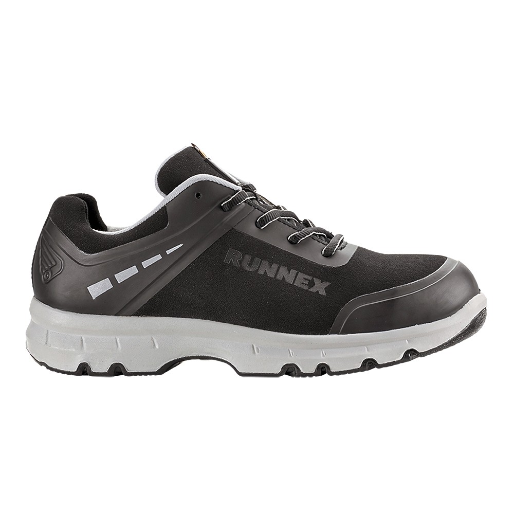 RUNNEXS3-ESD-SicherheitshalbschuhSportStarSchwarzGrau-36