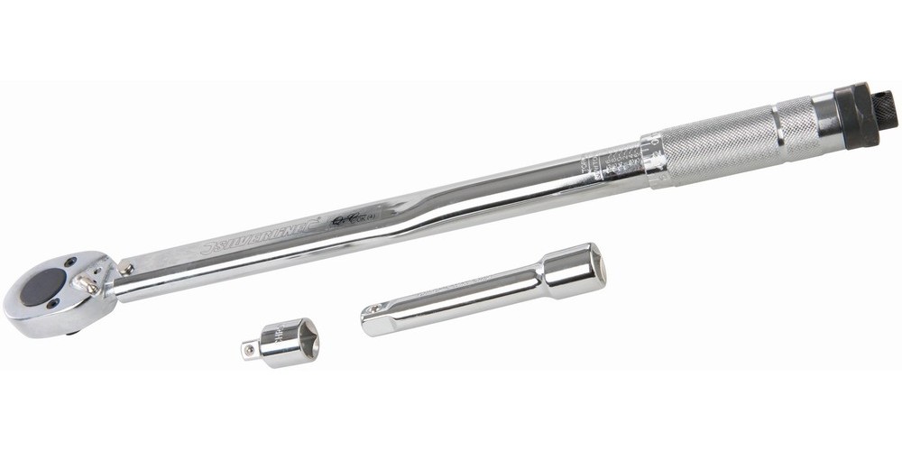 SilverlineSteckschlsselKnarrenDrehmomentschlssel28-210Nm12-Zoll-Antrieb