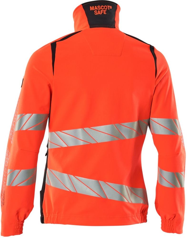 MascotDamenJackeAccelerateSafe19008-511Hi-visRotSchwarzblau-XXL