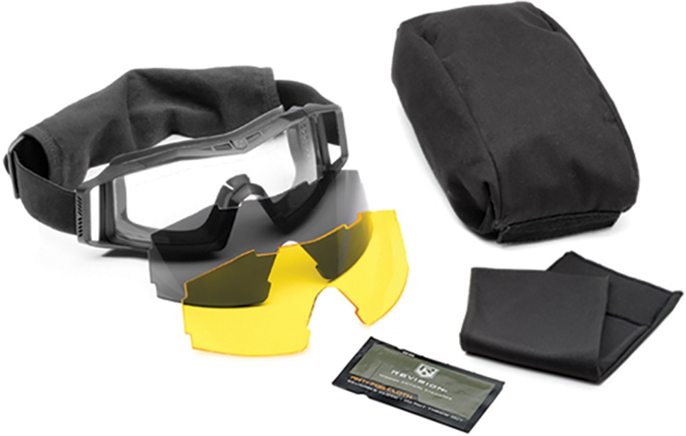 RevisionWolfspiderGoggle-YellowSmokeClearLens4-0307-0245Black
