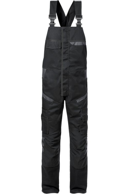 FristadsLatzhose1555STFPSchwarzGrau