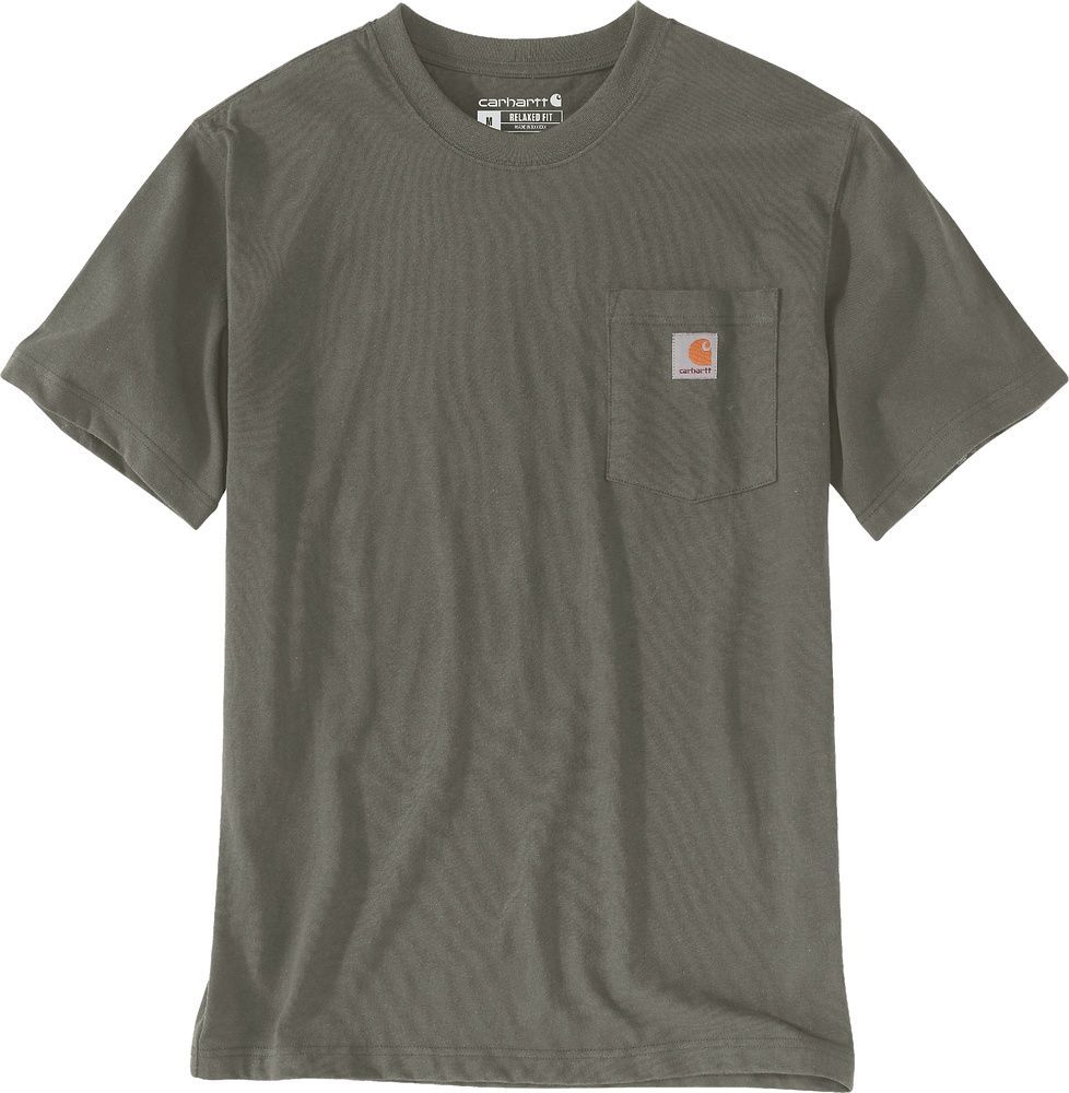 CarharttK87PocketSST-Shirt103296DustyOlive-XS