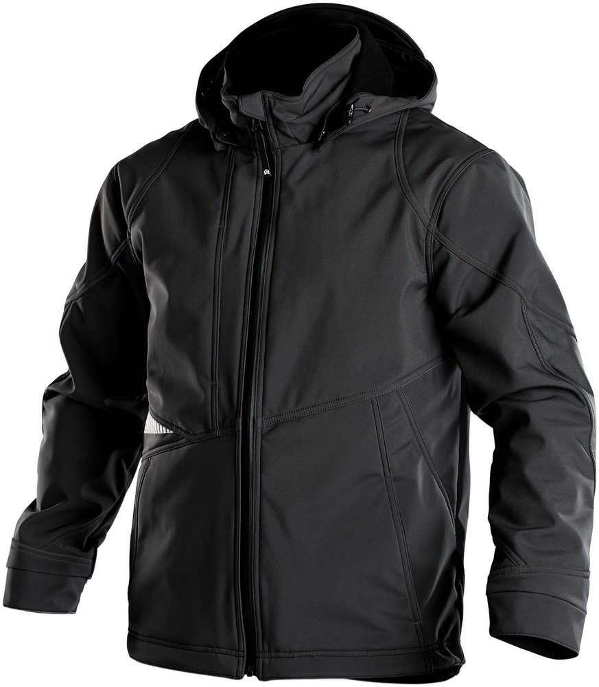 DassySoftshell-JackeGravityPES21Schwarz-4XL