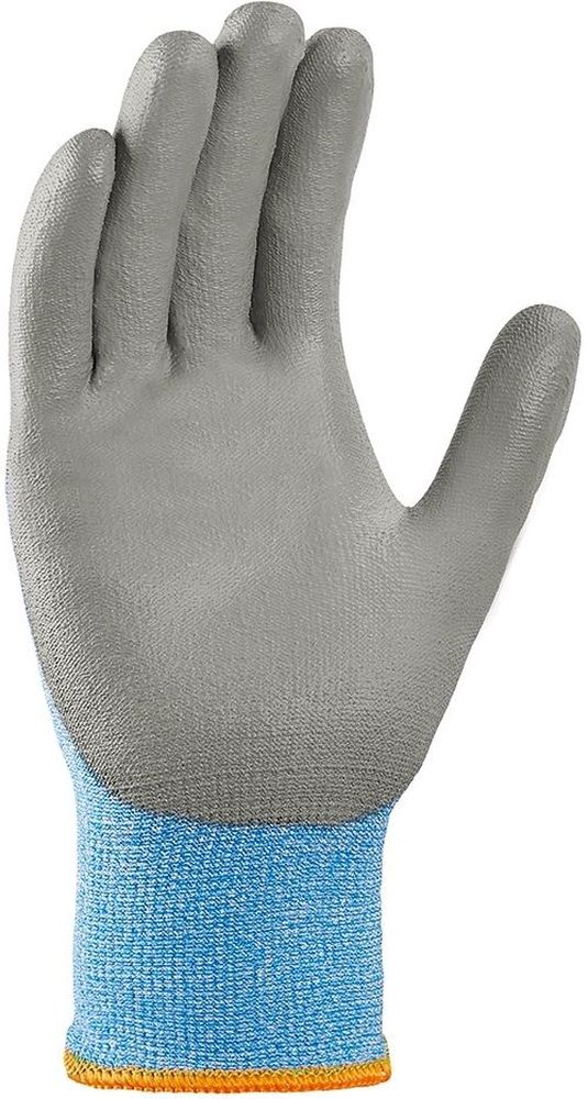 teXXorSchnittschutz-StrickhandschuhePu-Beschichtung12Stck2419GrauHellblauMeliert-7