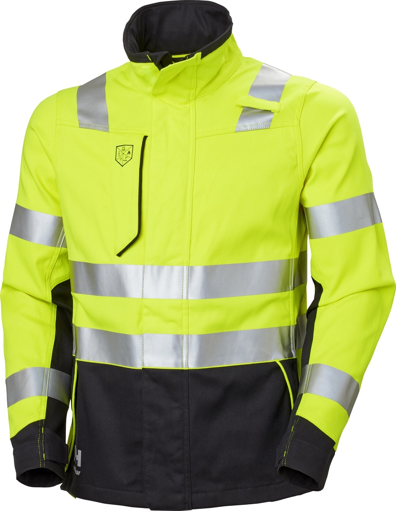 HellyHansenArbeitsjackeFyreJacket77249368YellowEbony-XS