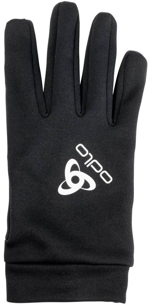 OdloGlovesStretchfleeceLinerEcoE-Tip762710Black-L