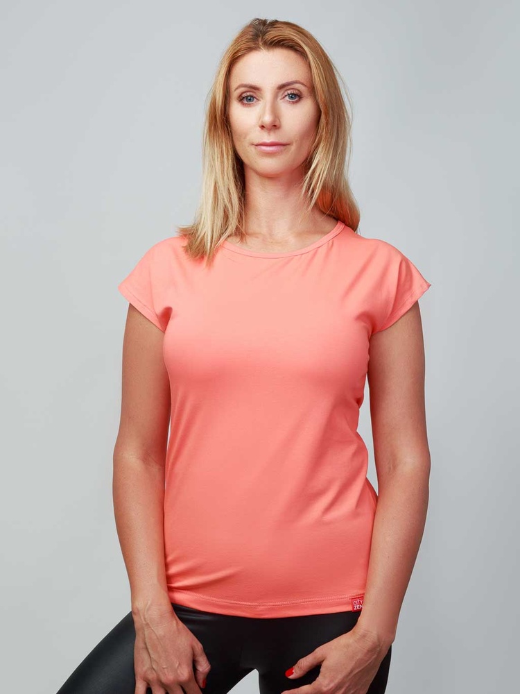 CityZenDamenFemaleShirtKimonormelAltaKoralle-XS36