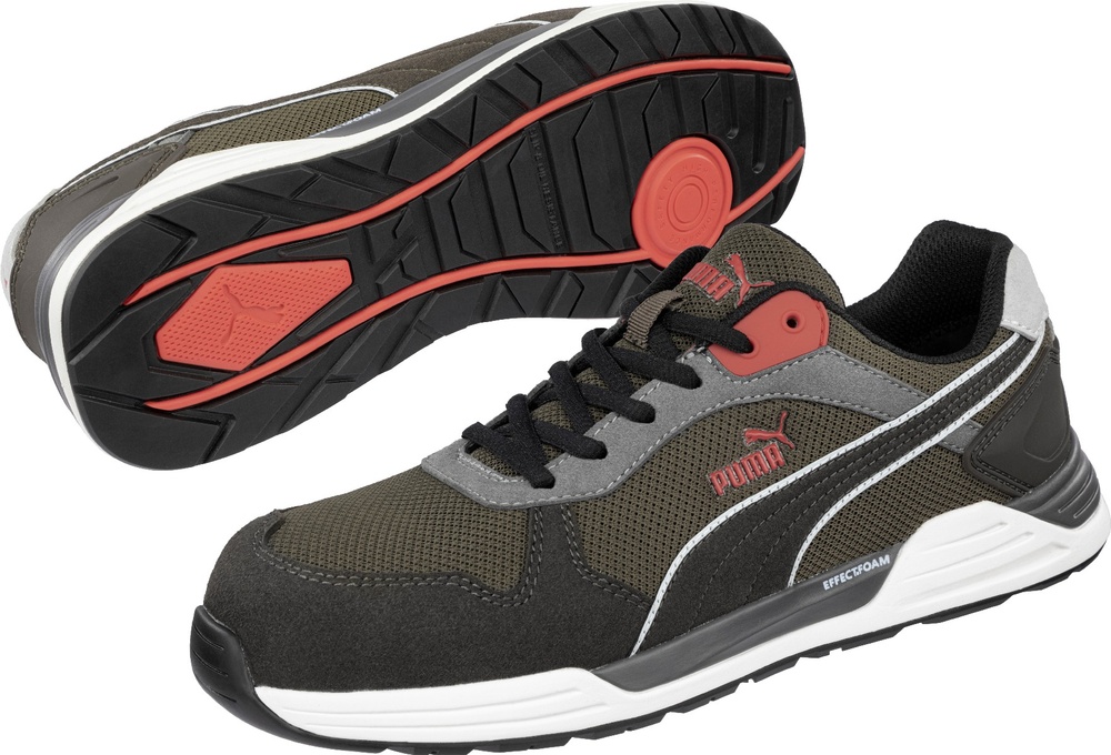 PumaSafetySicherheitsschuheFrontsideIvyLowS1PEsdHroSrcBraunEfeu-39