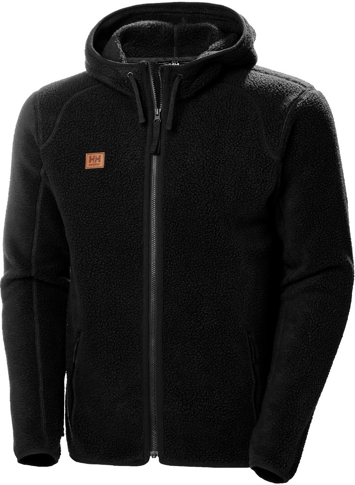 HellyHansenHoodieHeritagePileHoodieBlack-XS