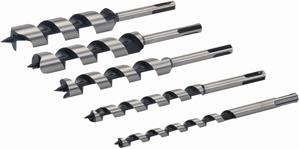 SilverlineBohrerSDS-Plus-Schneckenbohrer5-tlgSatz1025mm