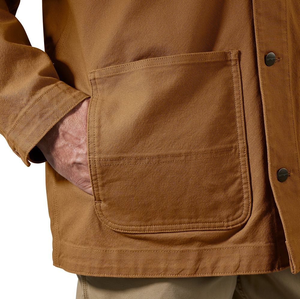 CarharttJackeDuckLooseFitChoreCoatt106675CarharttBrown-M