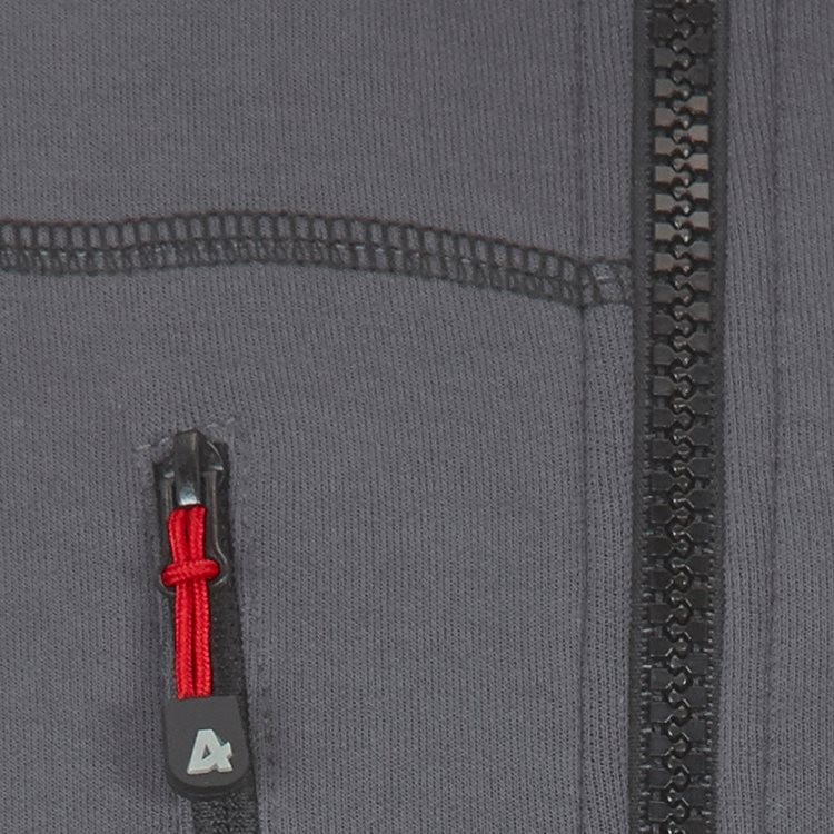 FristadsZipper-SweatshirtAcodeSweatjacke1747DFDunkelgrau