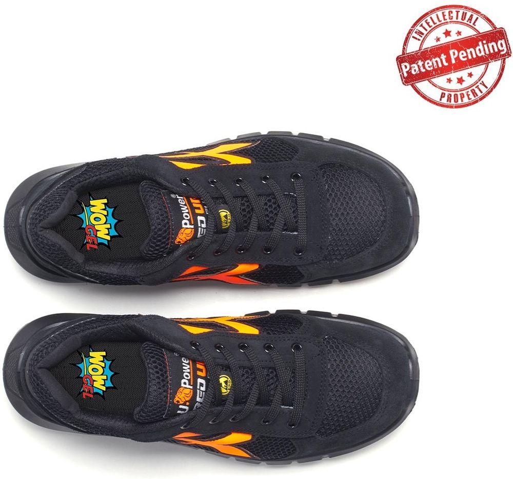 U-PowerSicherheitsschuheHalbschuheAtosEsdPlusS1PSrcRP20016Schwarz-35