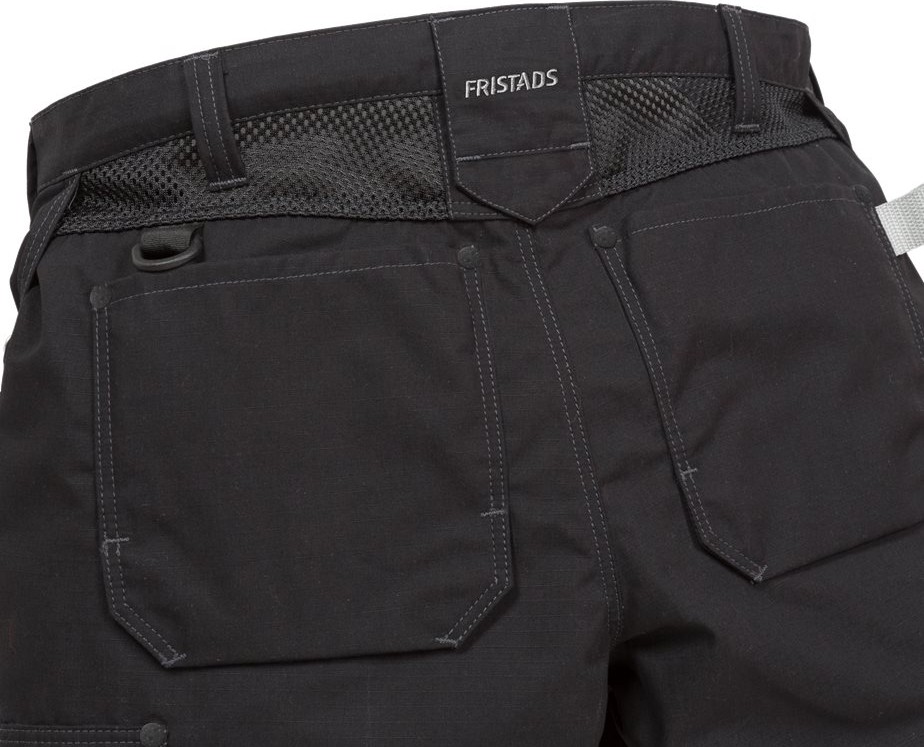 FristadsHighVisHandwerkerhoseKl12093NYCWarnschutz-GelbSchwarz