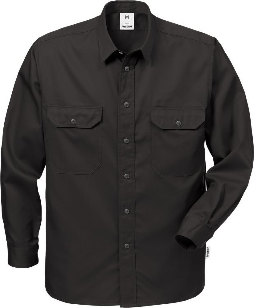 FristadsHemdLangarm720B60Schwarz-XS