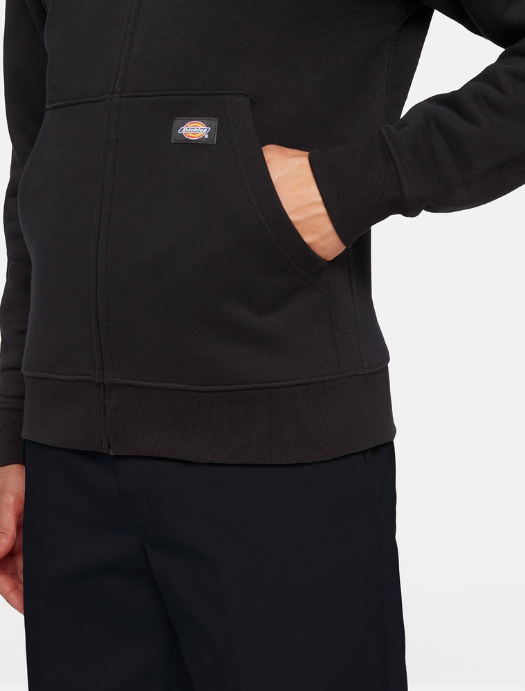 DickiesMidweightFullZipFleeceHoodieRegularDK0A4XTOBlack-M