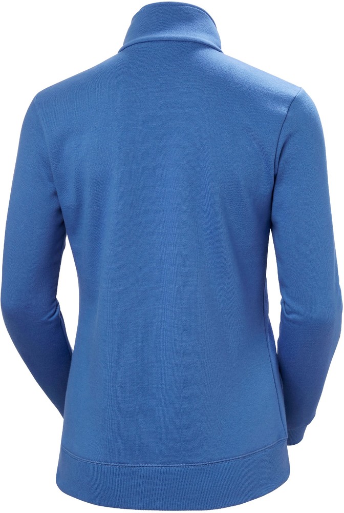 HellyHansenDamenClassicZipSweatshirtStoneBlue-XS
