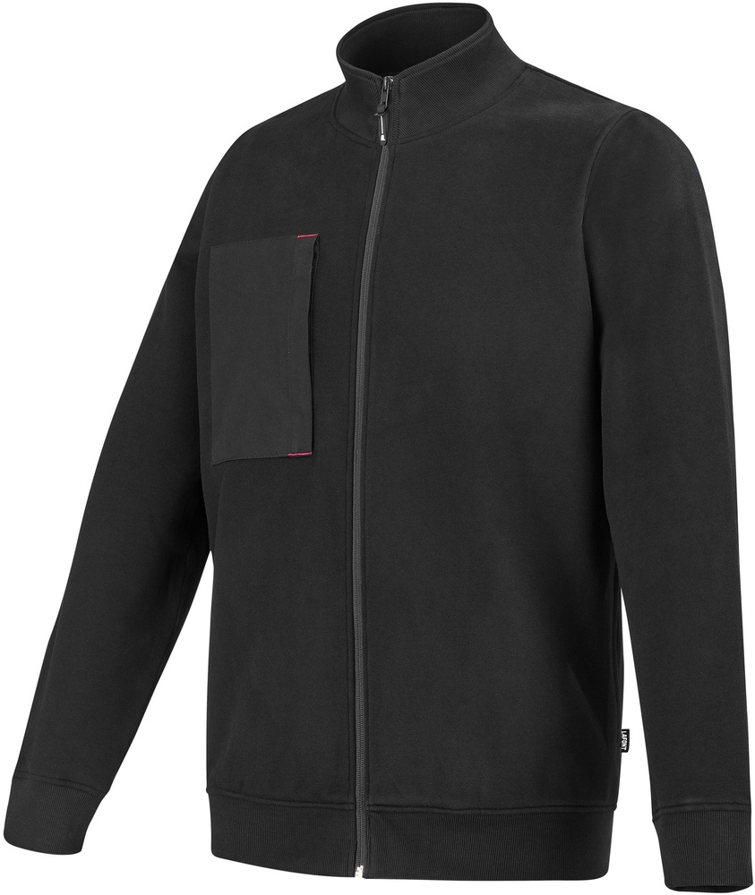 LafontSweatshirtMitReissverschlussSteelD300ATT2Black-XXL
