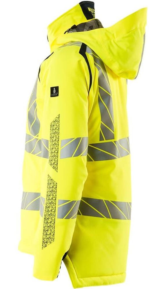 MascotDamenWinterjackeAccelerateSafe19045-449Hi-visGelbSchwarzblau-XXL