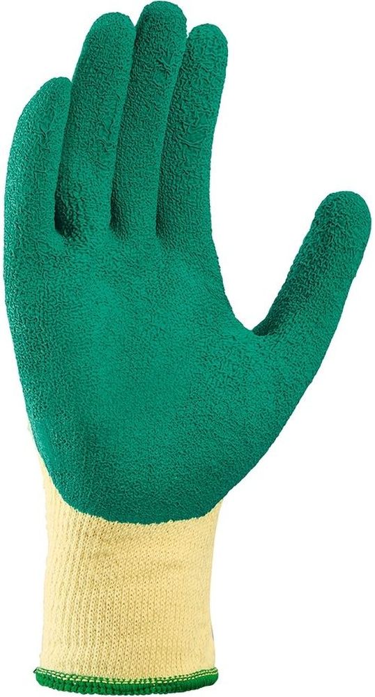 teXXorGrobstrick-HandschuhePolyester12Stck2207GelbGrn-7