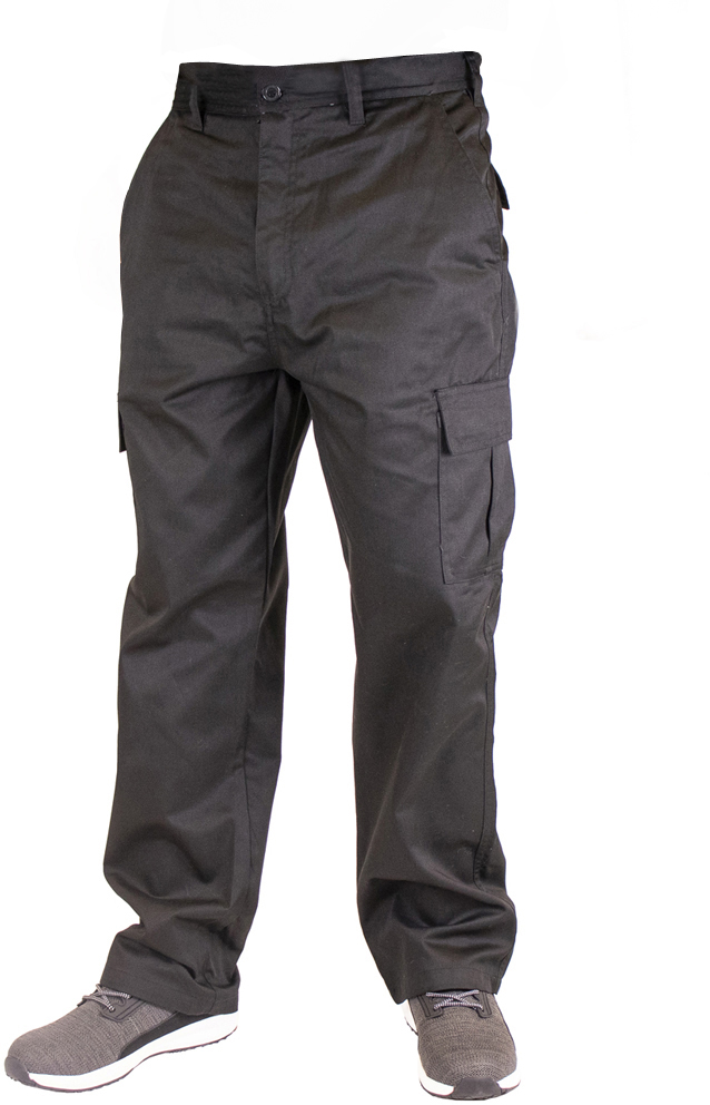 LeeCooperHoseLCPNT205MensWorkwearCargoTrouserBlack