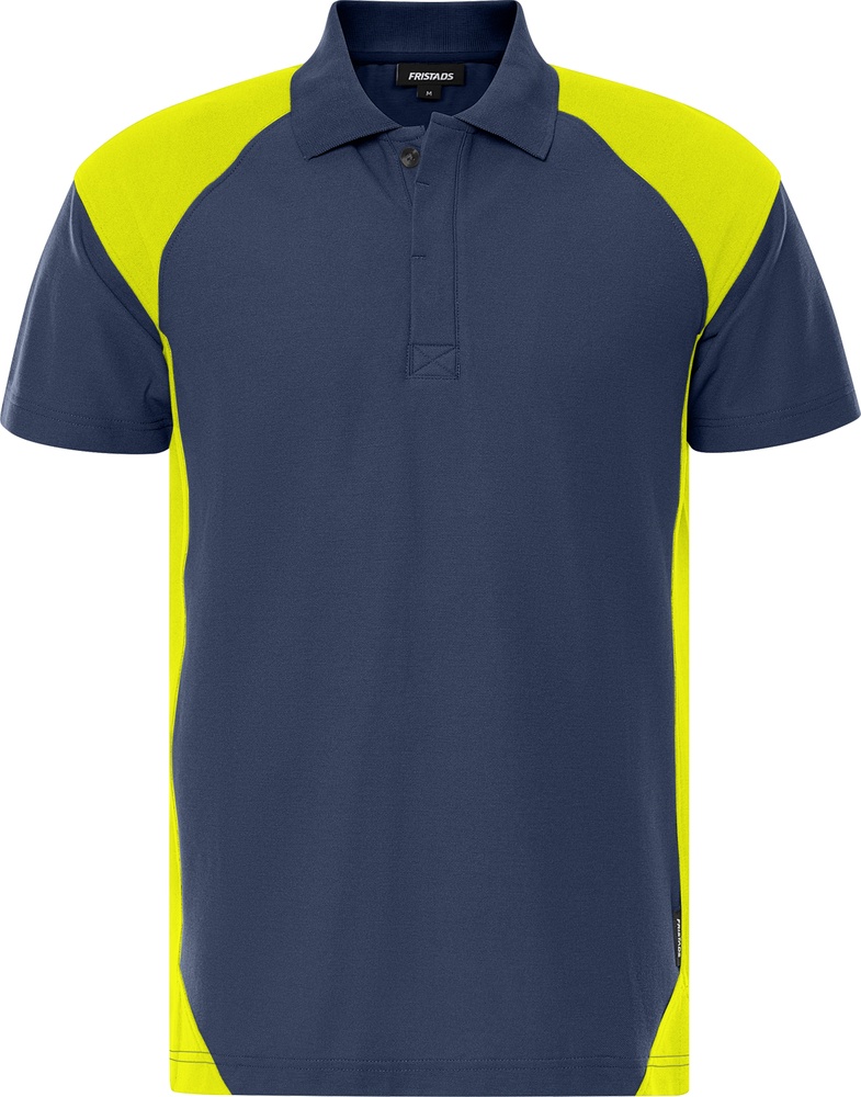 FristadsSchweresPoloshirt7047GPM300509NavyHi-VisYellow-3XL