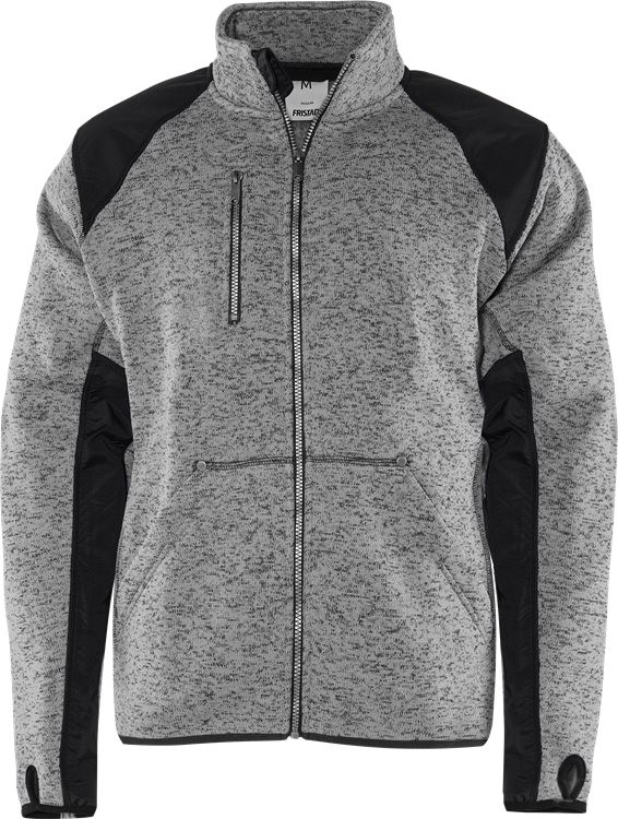 FristadsFleecejacke7451PRKNGrauSchwarz