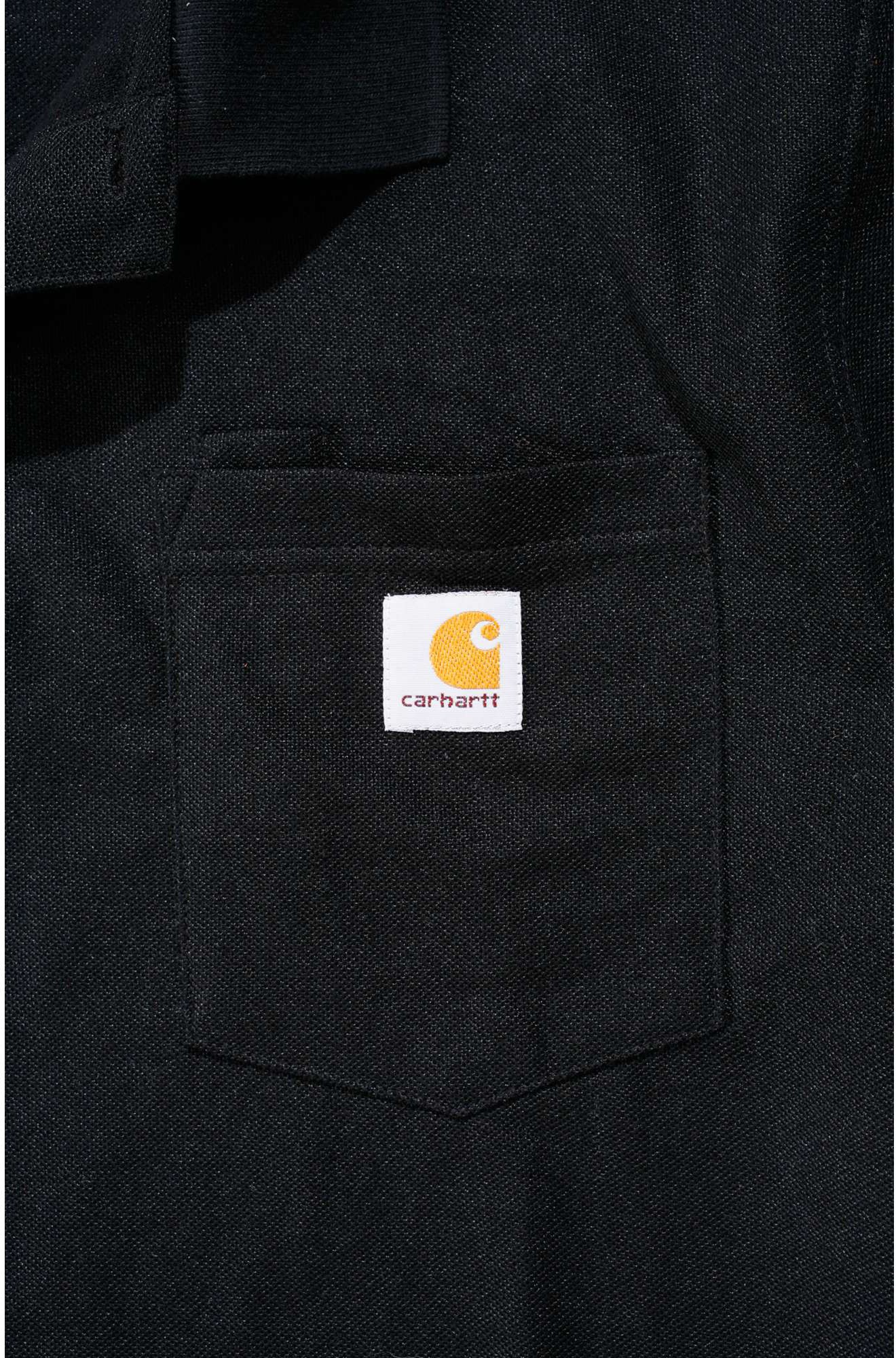 CarharttPoloContractorSWorkPocketPoloBlack