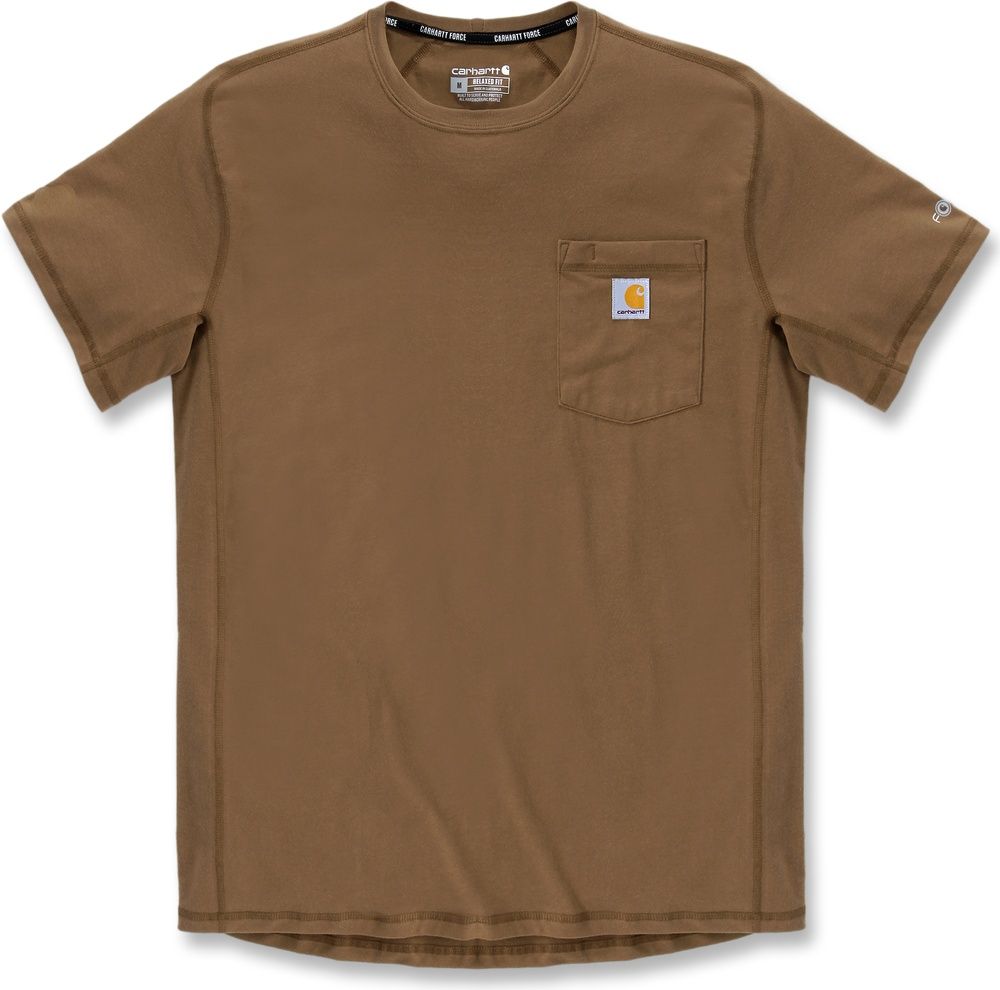 CarharttForcePocketSST-Shirt106652CarharttBrown-L