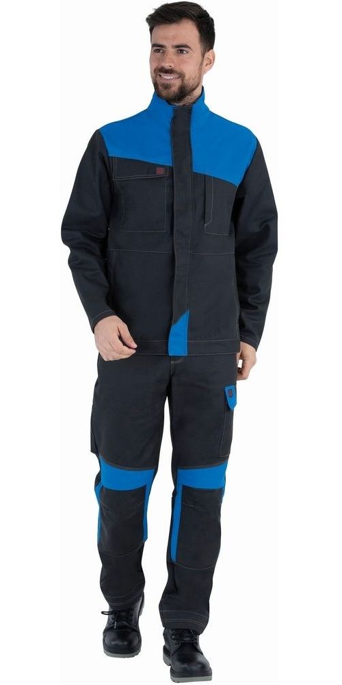 LafontHoseMitKnietaschenMuffler1COLUPCharcoalAzure-XS