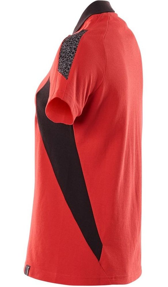 MascotDamenPolo-ShirtAccelerate18393-961VerkehrsrotSchwarz-XXL