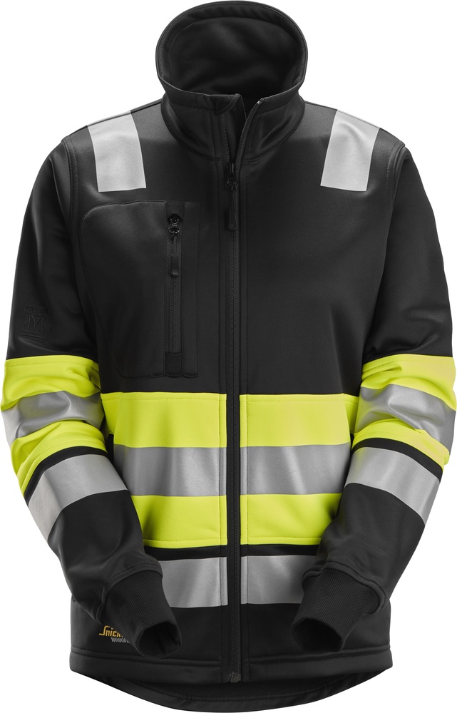 SnickersWorkwearDamenHigh-VisDamenArbeitsjackeKl18077Hv-Gelb-Schw-XS
