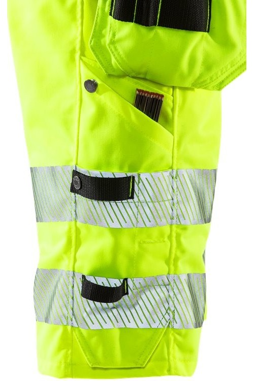 FristadsHighVisStretch-ShortsDamenKl12529PLUWarnschutz-Gelb