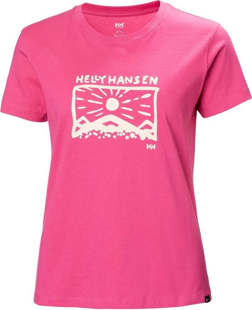 HellyHansenDamenT-ShirtDamenT-ShirtF2FOrganicCottonT-ShirtCascadia163018Rosa-L