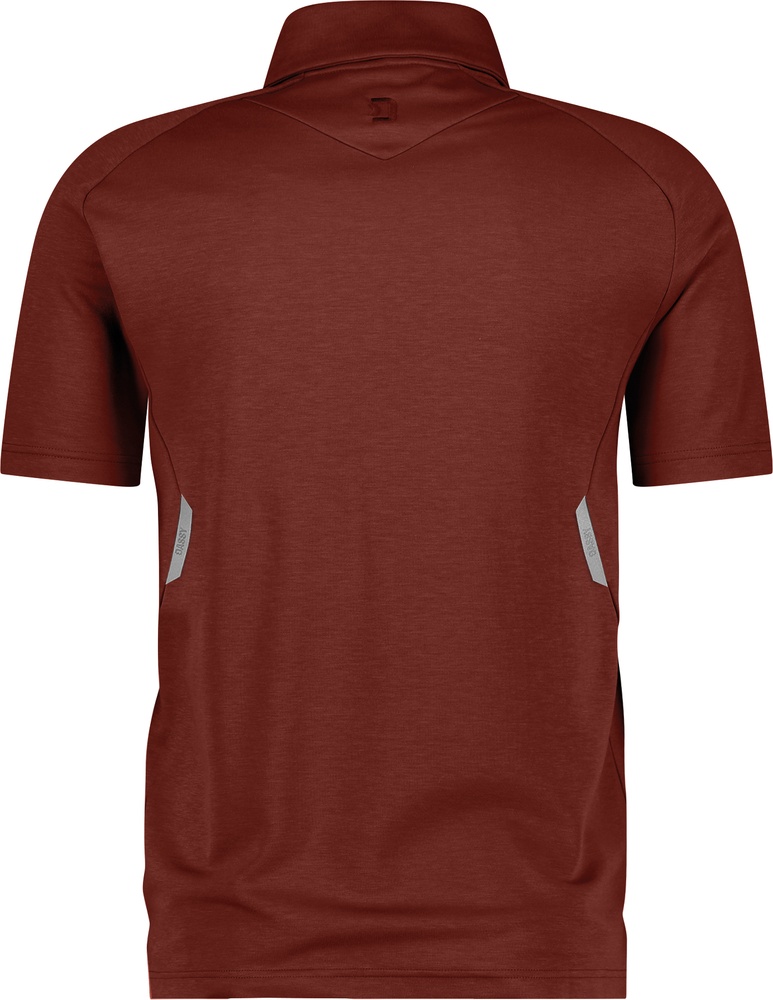 DassyPoloshirtMadidiGebranntesZiegelrot-XS