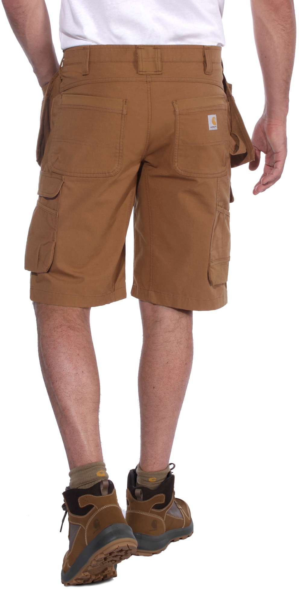 CarharttHerrenShortsSteelMultipocketShortCarharttBrown