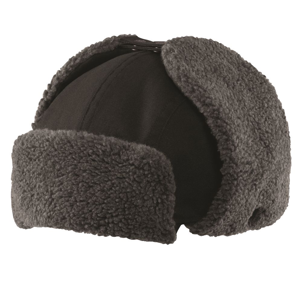 CarharttMtzeTrapperHatBlack