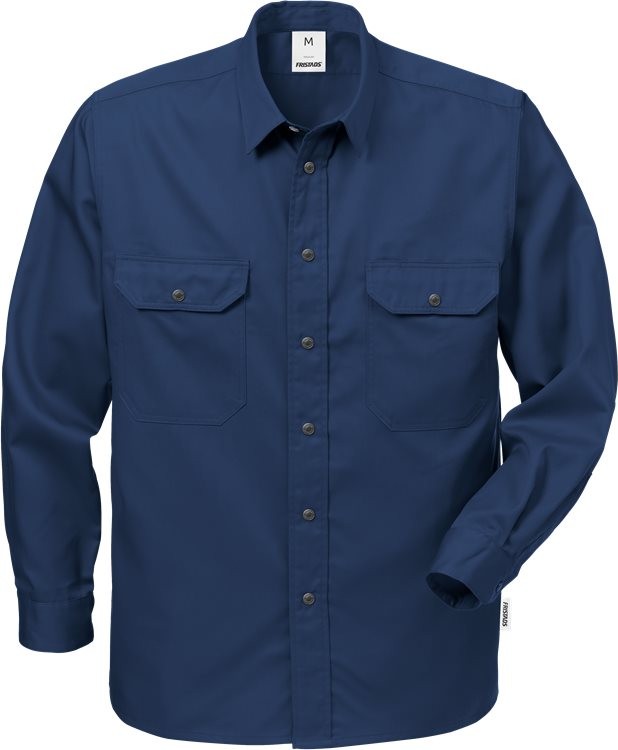 FristadsHemdLangarm720B60Marineblau